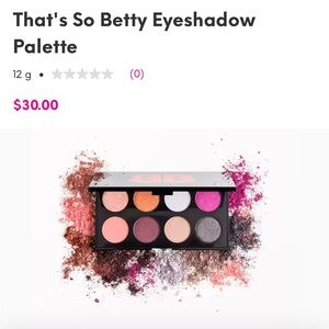 NEW Betty Boop Eyeshadow Palette